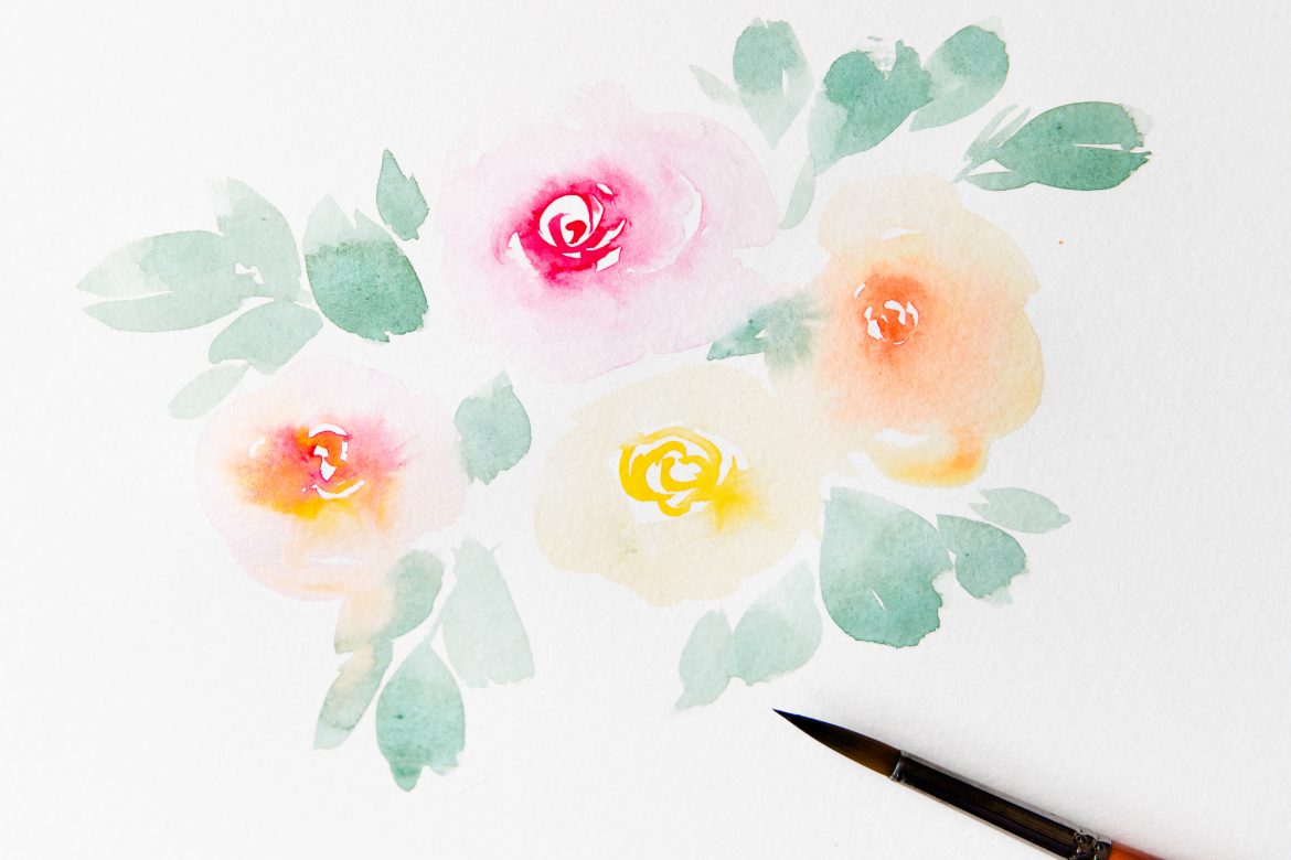 IMG_0394 Video Tutorial: Easy & Loose Watercolor Flowers