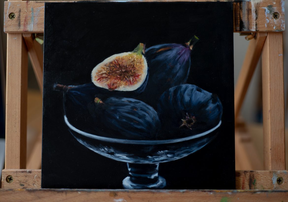 Video Tutorial: Figs Oil Painting Time-Lapse